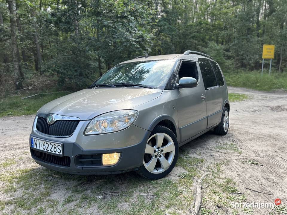 Skoda Roomster Scout 19 TDi mazowieckie Grodzisk Mazowiecki sprzedam