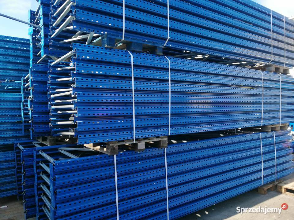 Regały paletowe wysokiego składowania magazynowe