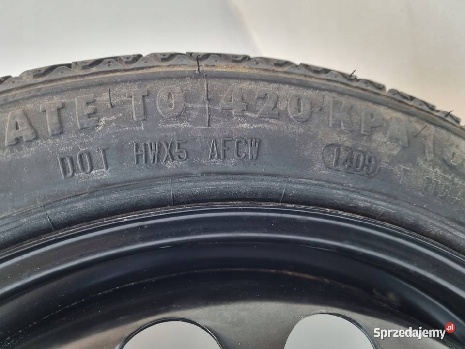 KOŁO ZAPASOWE DOJAZDOWE Opel Vectra C Astra H lubelskie Rudka