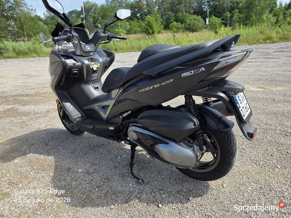 Maxi scooter kymco xciting 400 2017 Jaworzno sprzedam