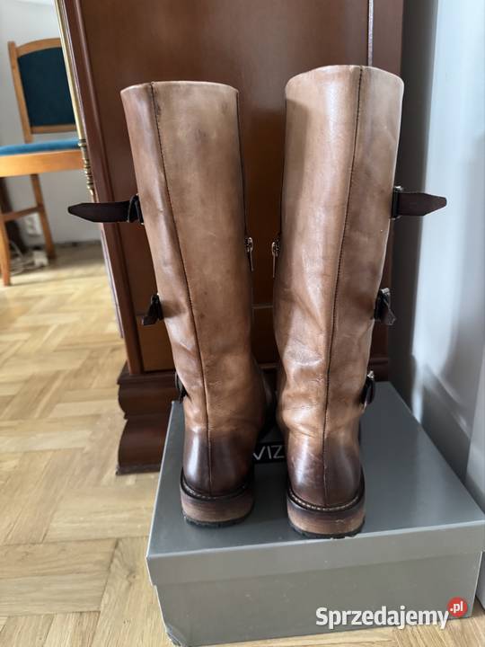 Kozaki damskie Venezia 37 skóra naturalna Venezia