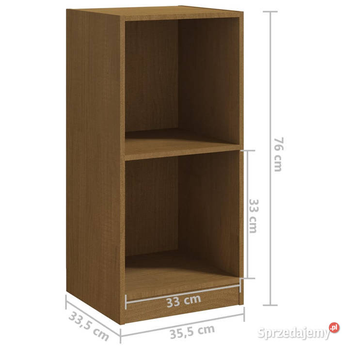 Szafka boczna miodowa 355x335x76 drewno sosnowe Warszawa