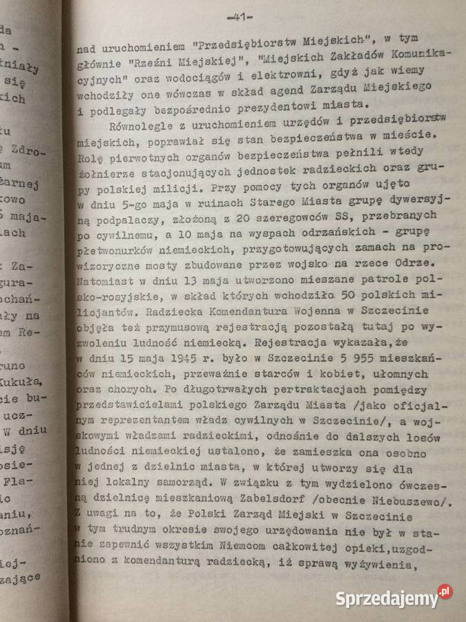 3203 Tworzenie Się Władzy Polskiej W Szczecinie