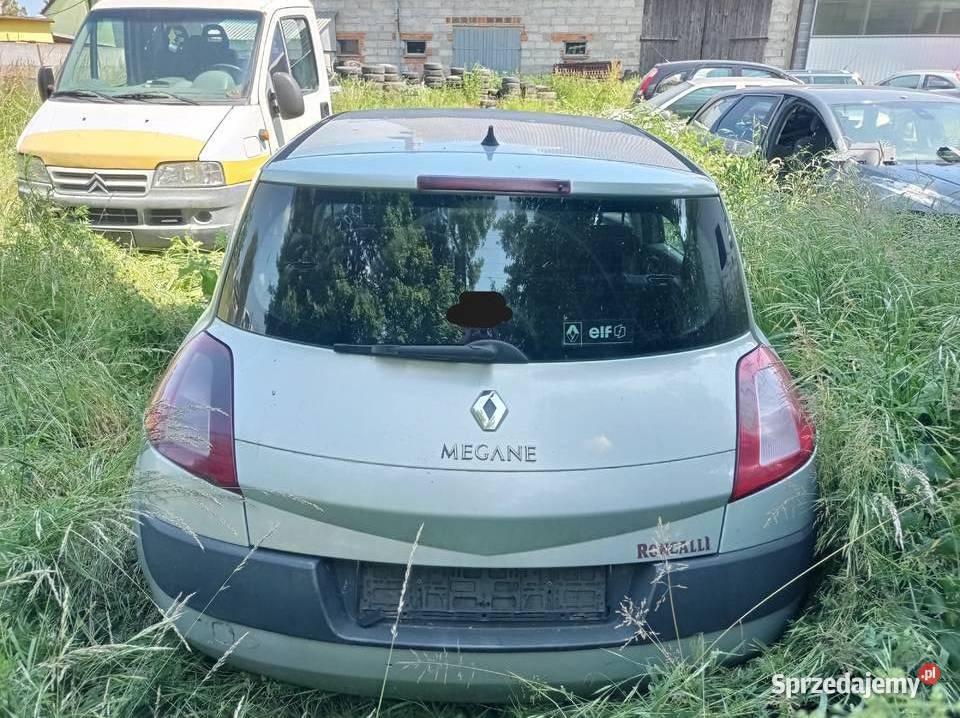 Renault Megane II 15 dCi 60 kW 2004 r dawca Rok produkcji 2004 Szklarka Myślniewska