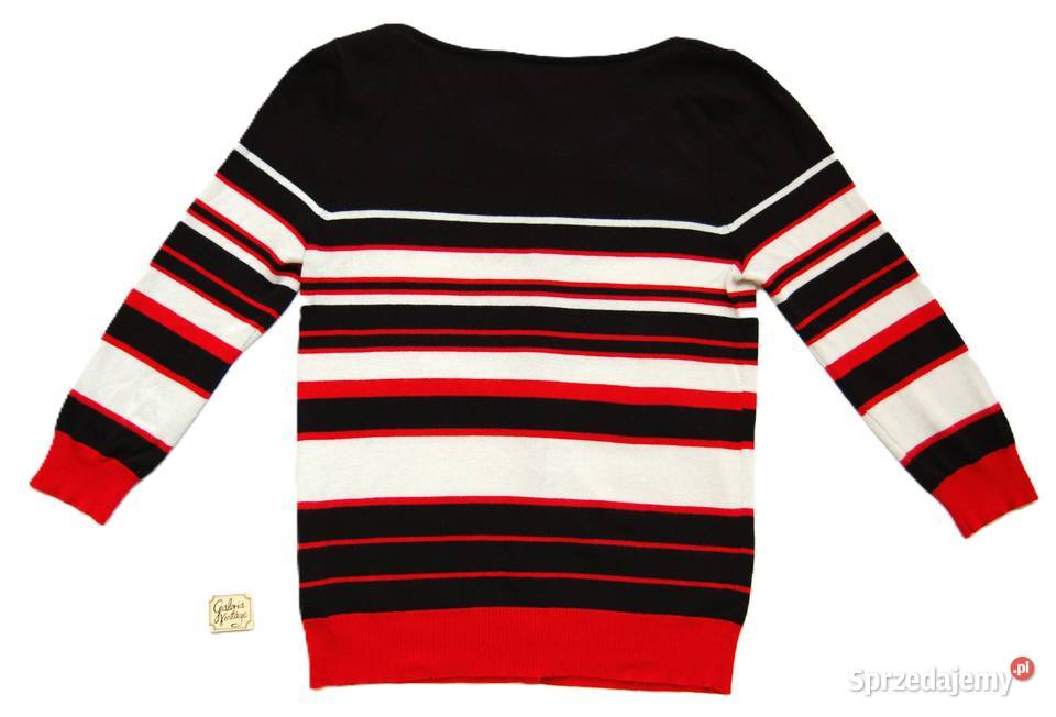 Letni kardigan damski Solar 36 S wiskoza paski Rozmiar 36(S) Lublin