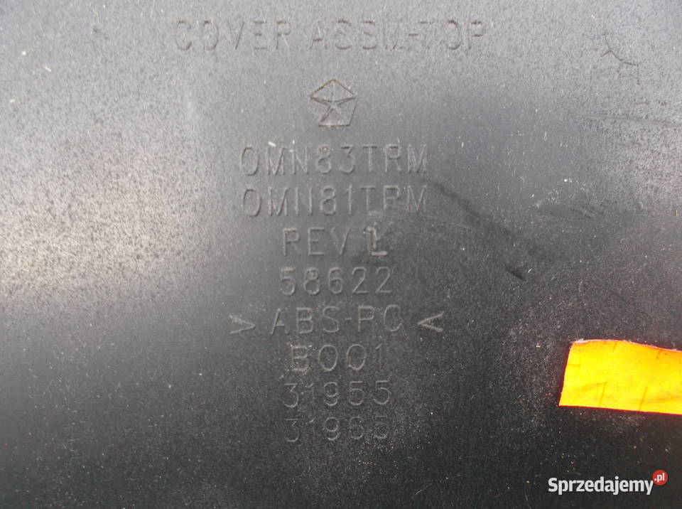 podszybie zaslepka deski chrysler 300m Złotoryja sprzedam