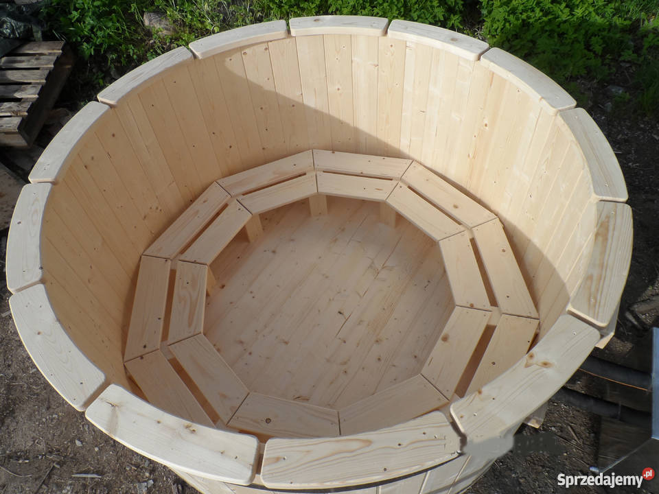 Gorąca Beczka SAUNA OGRODOWA hot tube basen Płock