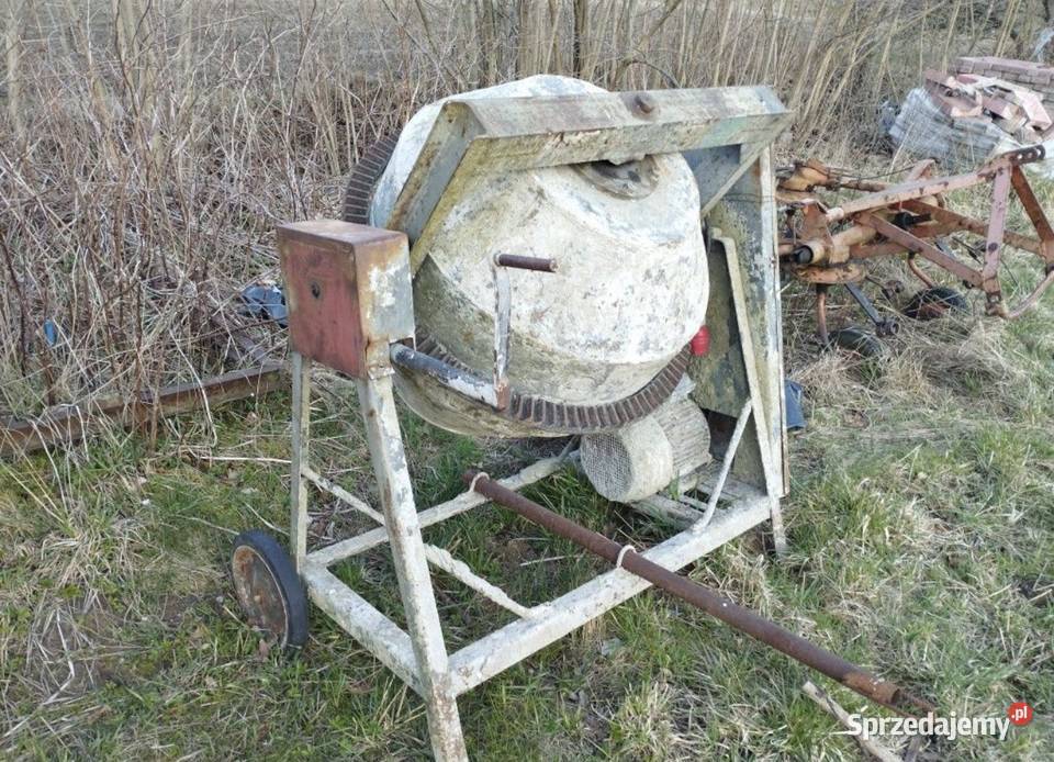 Betoniarka sprawna budowie oddam Warszawa sprzedam