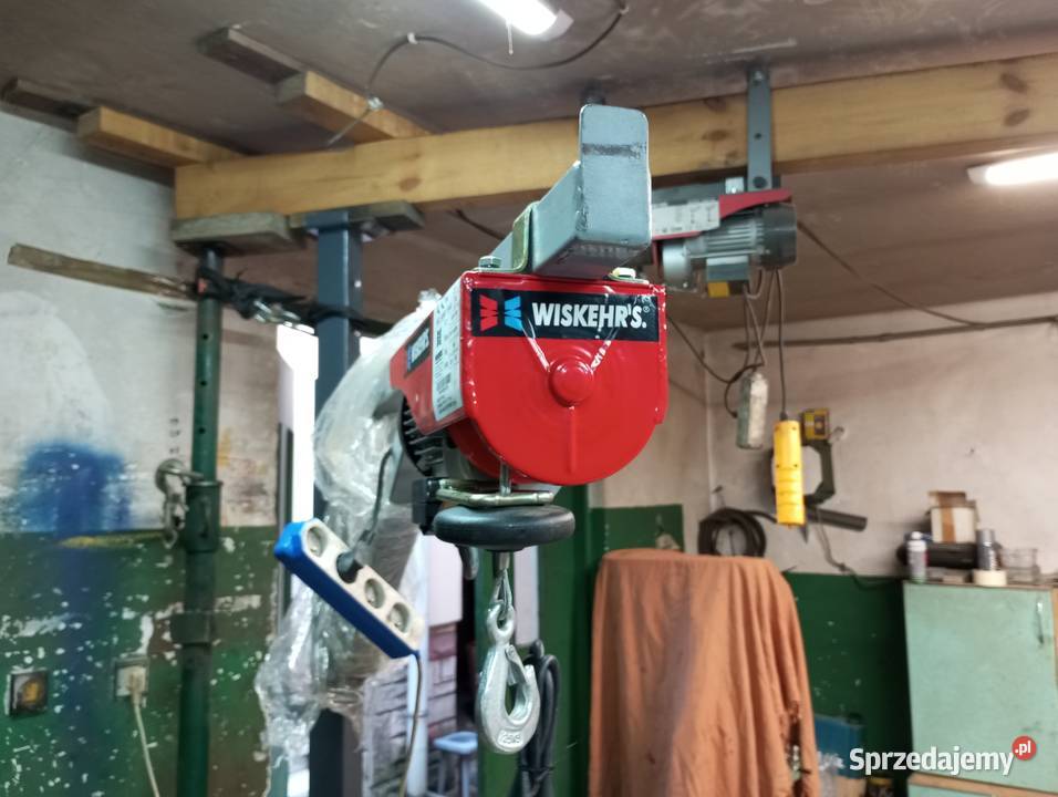 Wyciągarka elektryczna budowlana Wiskhers 100 Przecław sprzedam