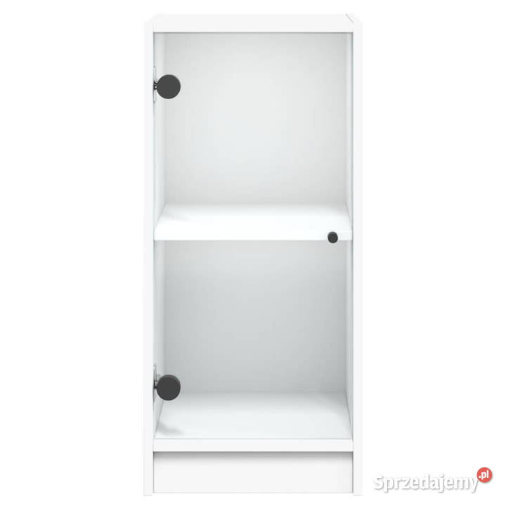 Szafka ze szklanymi drzwiami biała 35x37x755 Warszawa