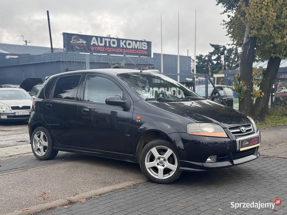 Daewoo Kalos 14 Benzyna Gaz 2004 Klima Raty Częstochowa