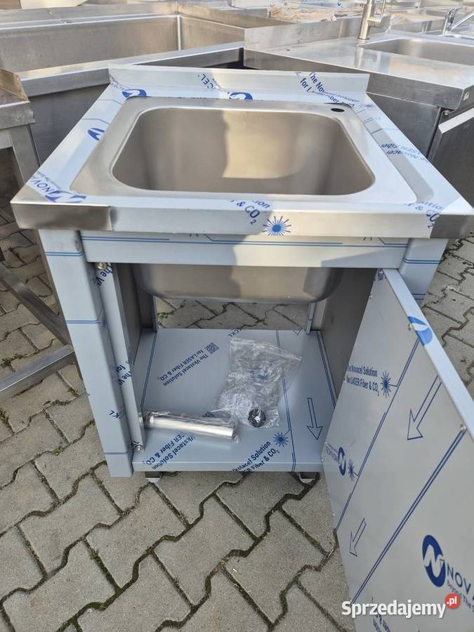 Zlew Gastronomiczny 1 Komorowy Z Drzwiami 606085 Ostrów Wielkopolski