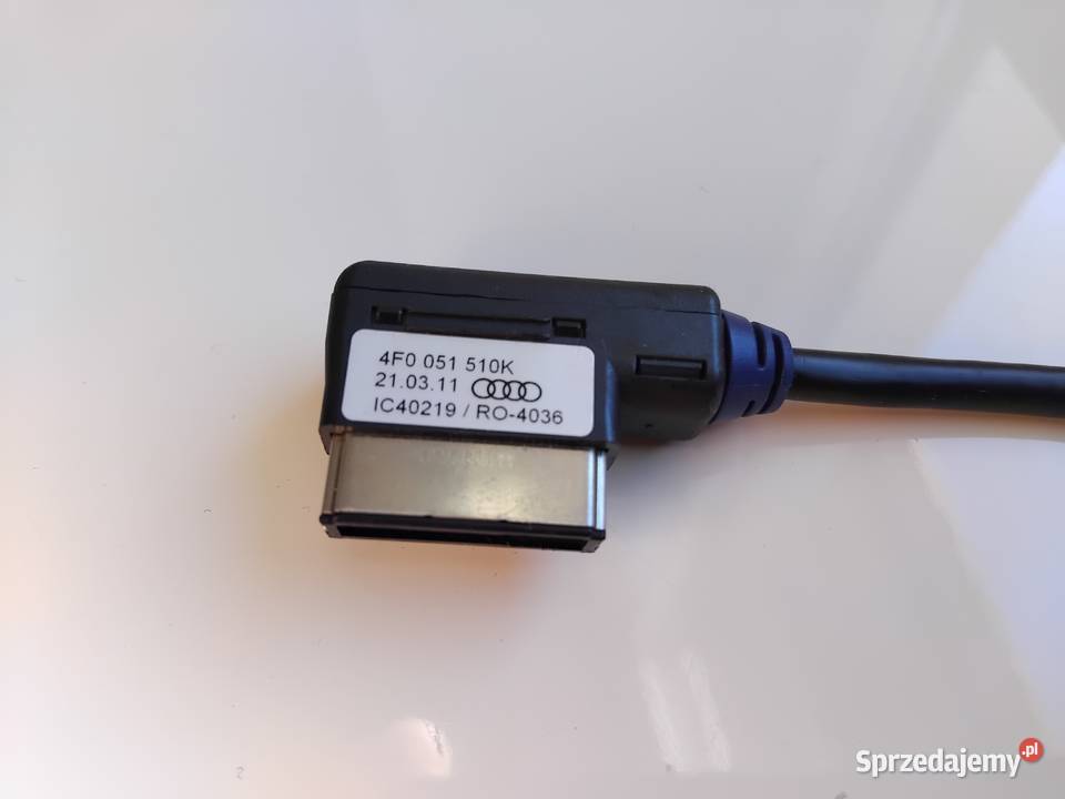 Audi adapter IPhone iPad Audi 4F0 051 510K osobowe Sprzęt audio fabryczny