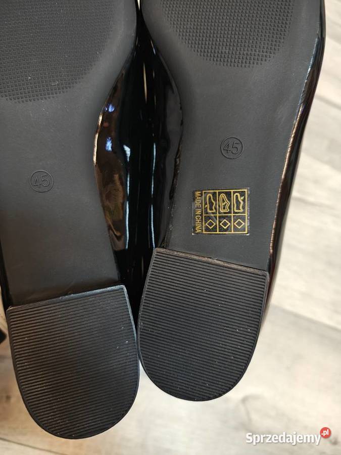 43 Czarne mega wygodne czółenka wieczorowe NOWE skóra ekologiczna Kraków