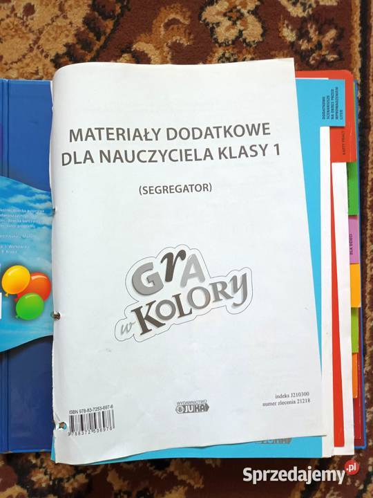 Gra w kolory materiały nauczyciela klasa 1 Mac Rzeszów