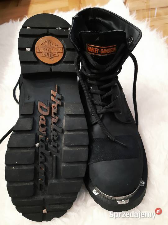 Sprzedam czarne oryginalnie botki Harley Bochnia