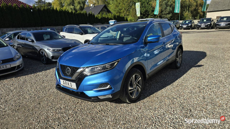 Nissan Qashqai Benzyna Panorama II 20132021 centralny zamek Zieleniewo