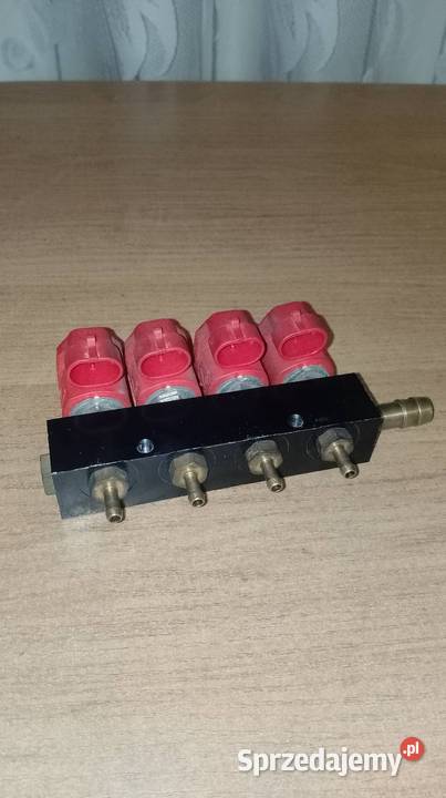 Wtryskiwacz gazowe LPG listwa waltek czerwone Wtryskiwacze świętokrzyskie Czarzyzna