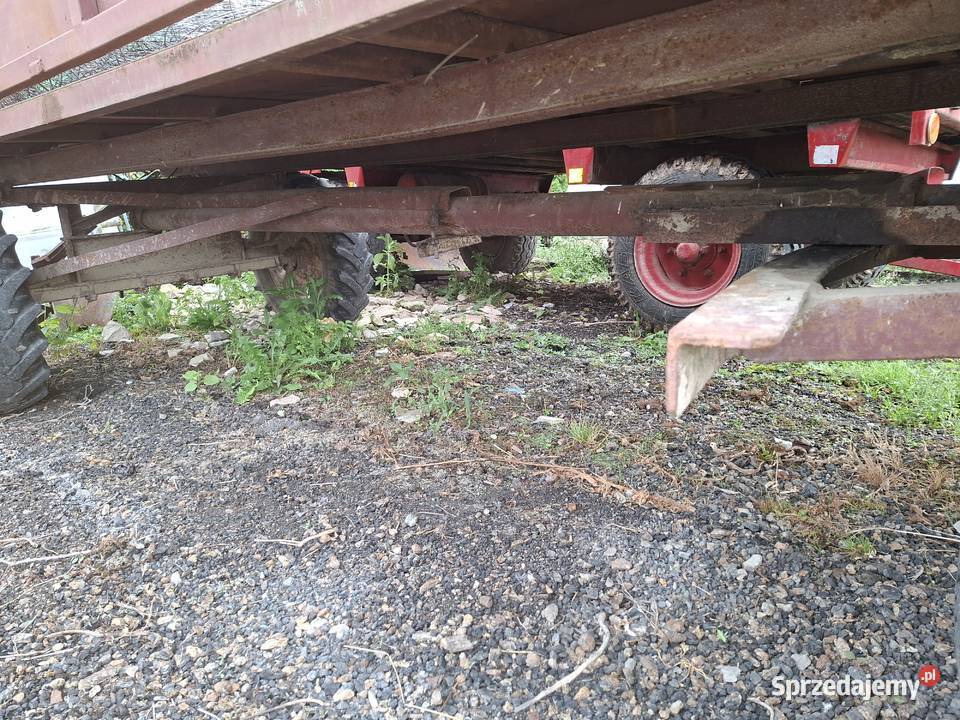 Przyczepawóz metalowy nieuszkodzony Urzędów