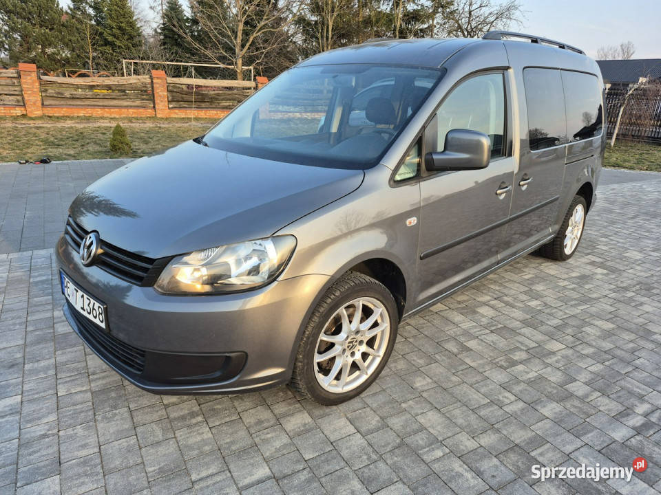 Volkswagen Caddy 16tdi MAXI 7 FOTELI pdc ładny immobilizer Drelów sprzedam