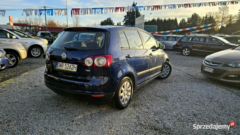 Volkswagen Golf Plus 3 19 TDI Bogate wyposazenie przyciemniane szyby Świdnica