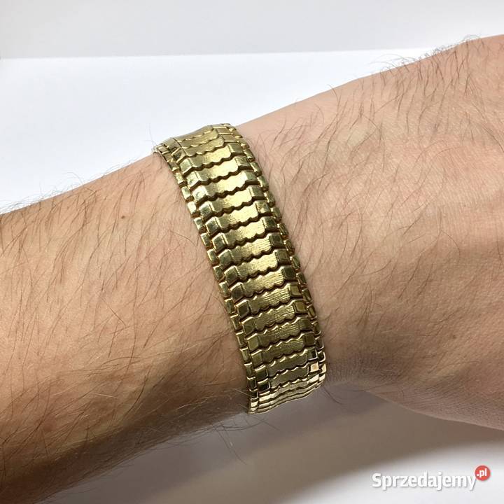 Złota BRANSOLETKA damska 750 18K cudowna Biżuteria mazowieckie Warszawa sprzedam
