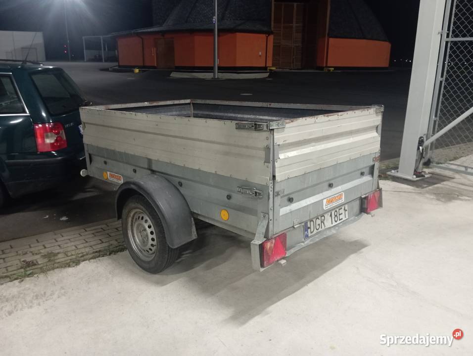 Przyczepka samochodowa lekka dmc 750