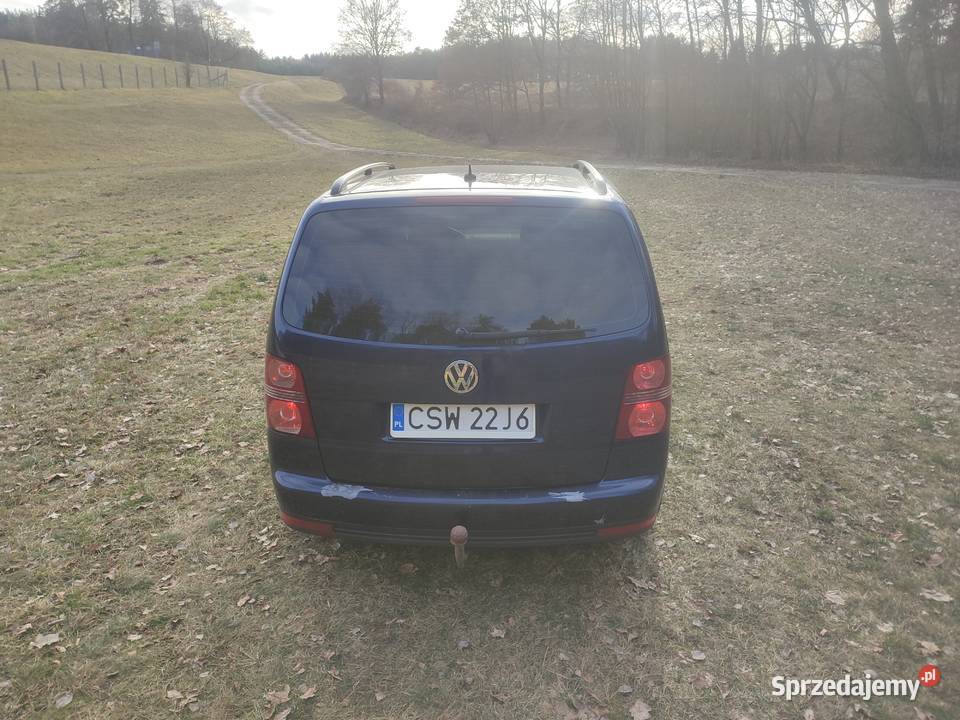 VW TOURAN 20TDI 2006r POLIFT kujawsko-pomorskie Gródek