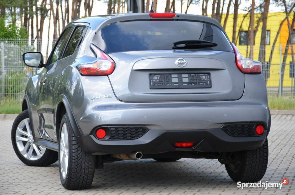 Nissan Juke Opłacom 16Gaz Lift Navi Kamera szary łódzkie Kutno