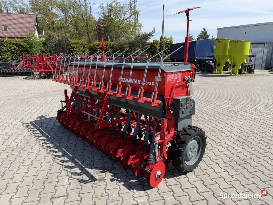 Mechaniczny siewnik zbożowy Poznaniak 4203D Opatówek