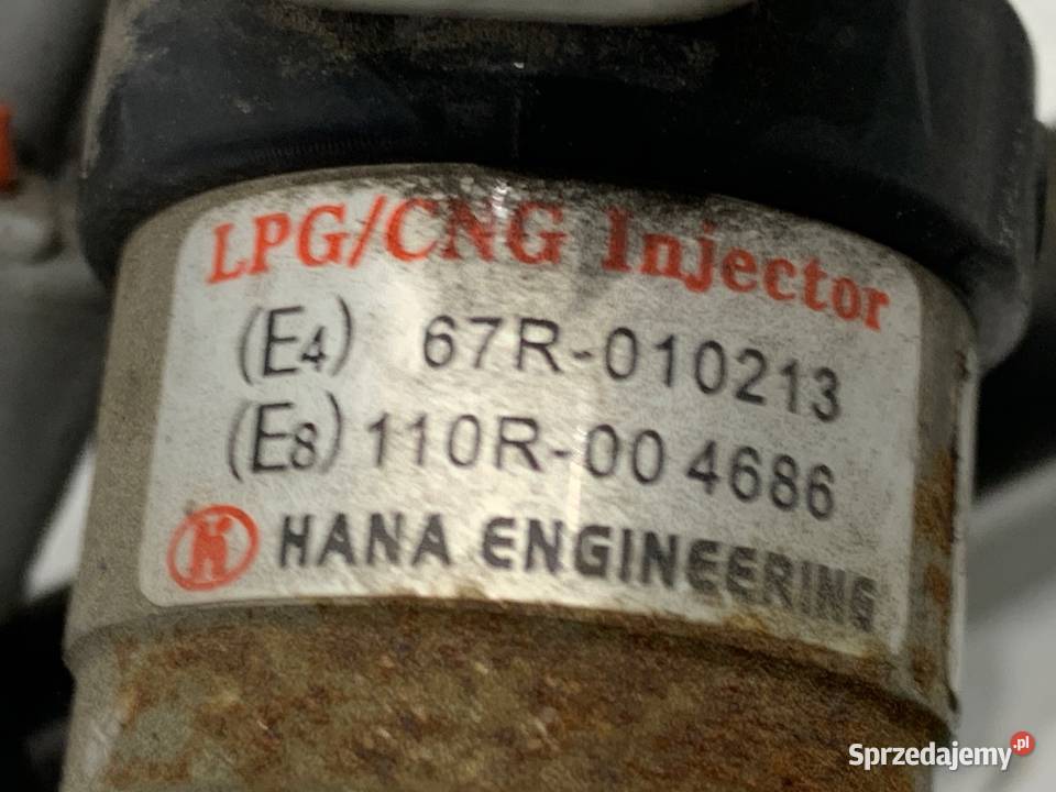 WTRYSKIWACZ LPG 67R010213 WTRYSK GAZU GAZOWY osobowe Wtryskiwacze