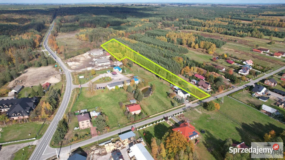 Ogłoszenie grunt 7600m2 Majdan Sieniawski podkarpackie