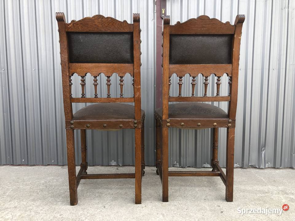 Stare krzesła krzesło Łowicz
