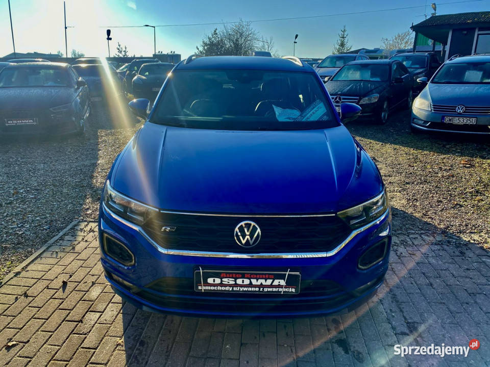 Volkswagen TRoc RLine 15tsi automat 150 polski Rok produkcji 2021 pomorskie