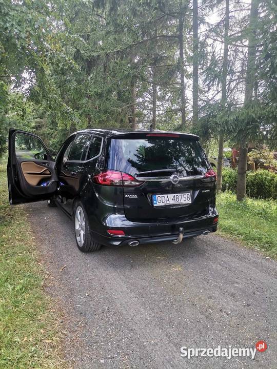 Opel Zafira 20 biturbo hak Grudziądz
