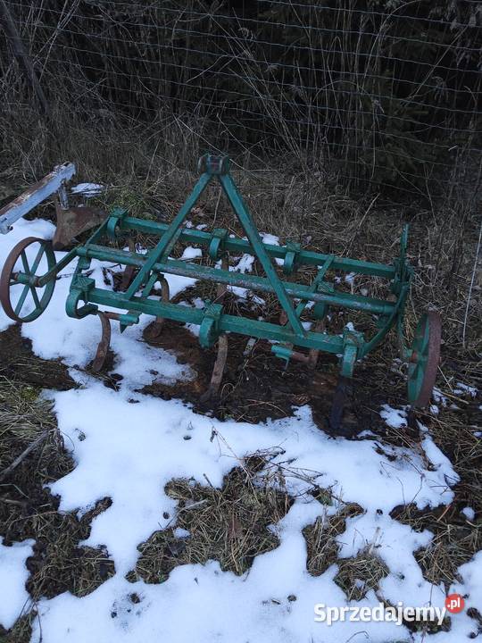 Pług dwuskibowy nieuszkodzony małopolskie Kocmyrzów