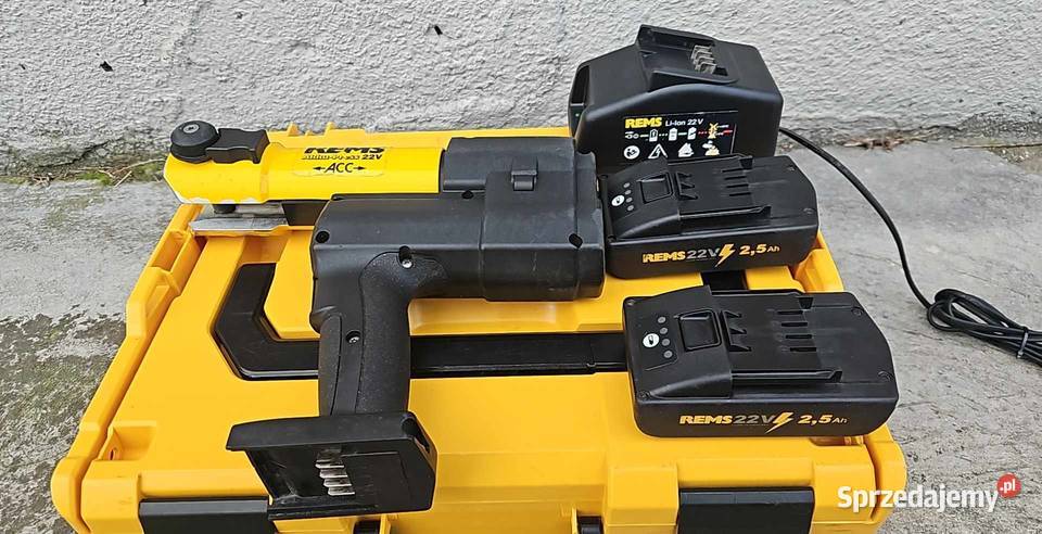 REMS AkkuPress 22V ACC 576011 zaciskarka do rur Gorzów Wielkopolski