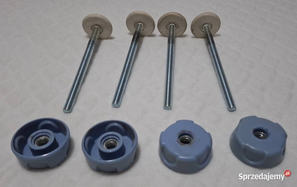 Śruby z nakrętkami do drzwi bramki dzieci Pozostałe Czeladź
