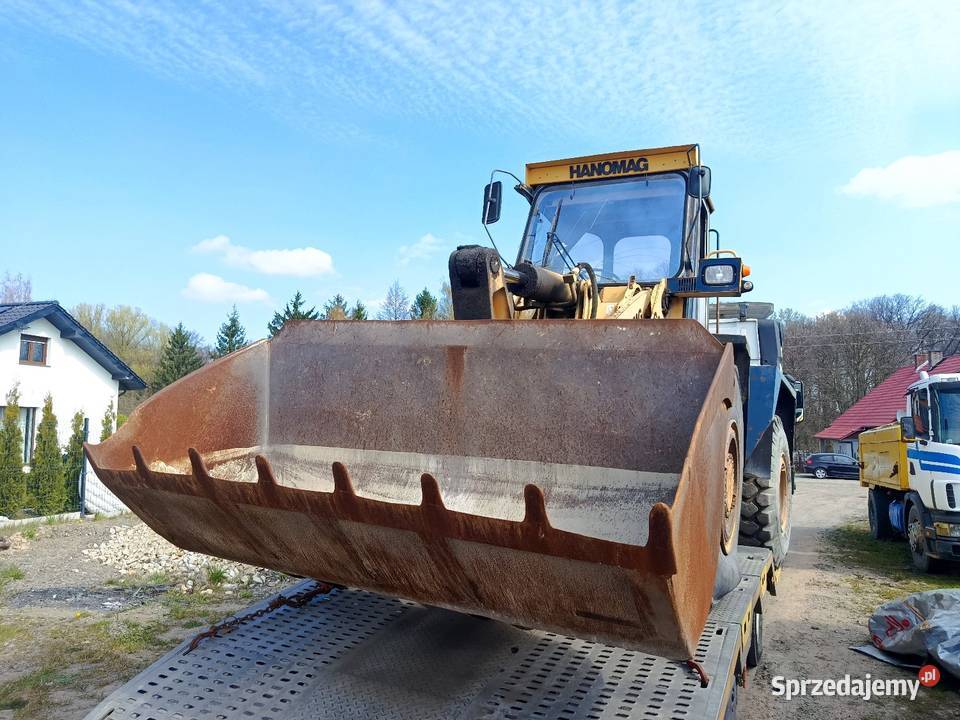 Ładowarka kołowa Hanomag E60 1992r Stan Hanomag Wrocław