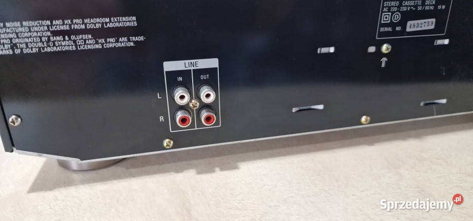Magnetofon Sony TCKE300 Stereo Cassette Deck TC Międzychód