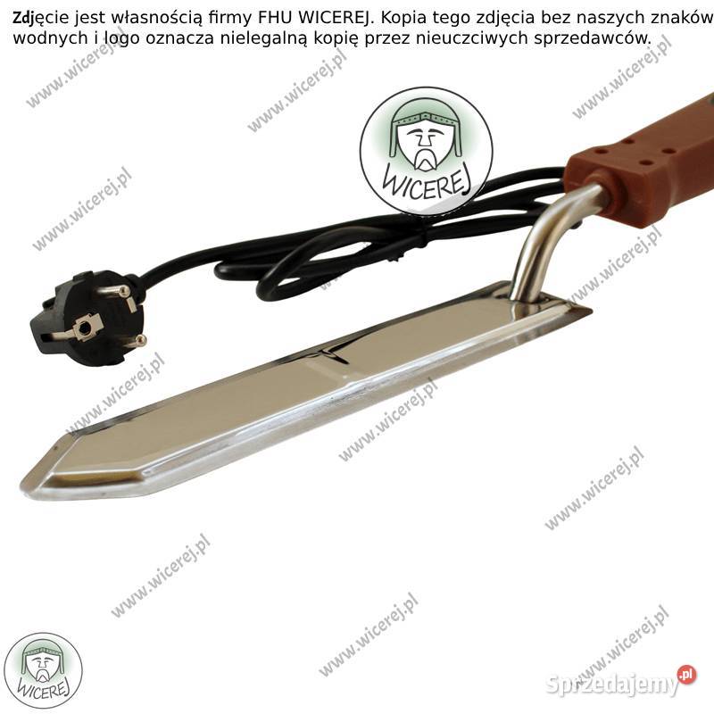 Nóż elektryczny do odsklepiania ramek z