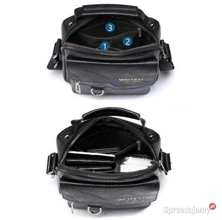 Torba na ramię męska skórzana saszetkado Listonoszka  Torby i torebki