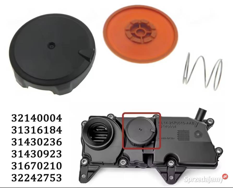 Nowa membrana odmy volvo 20 vea xc40 xc60 xc90 osobowe Biała Podlaska