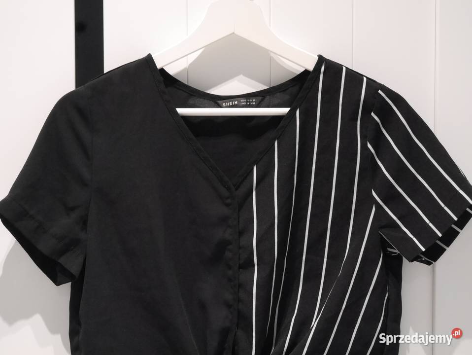 Shein fajna bluzeczka wiązanie 34 XS