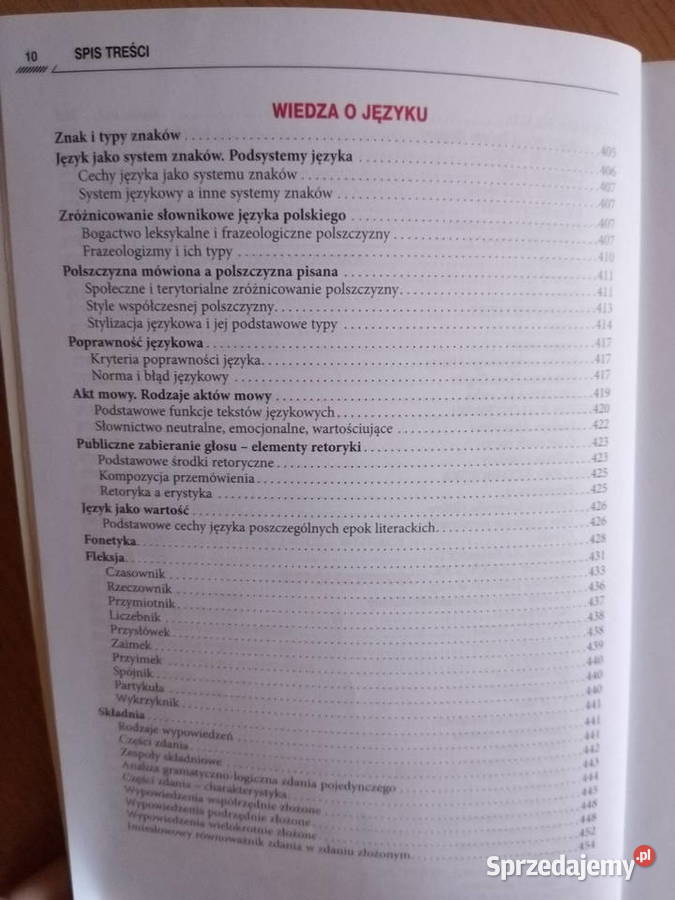 Repetytorium maturzysty język POLSKI GREG Dąbrowa Górnicza