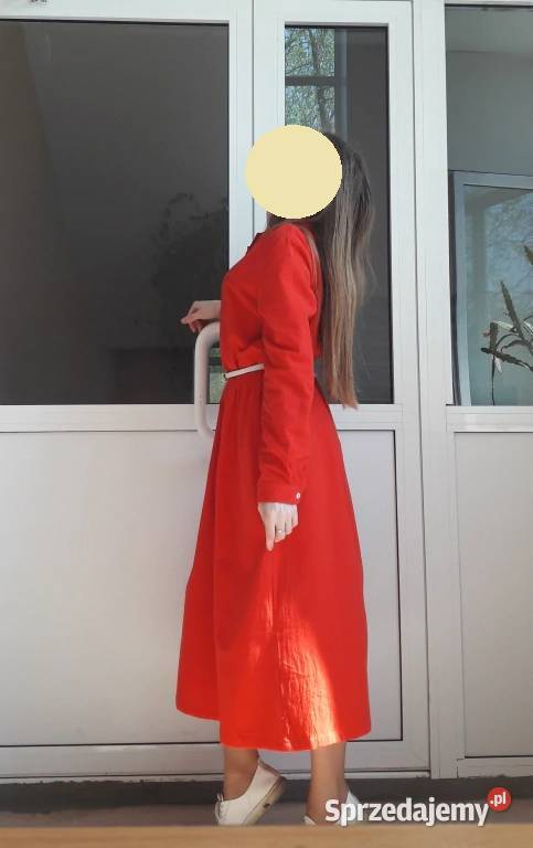 Nowa czerwona sukienka styl vintage 4XL 48 plus zachodniopomorskie Szczecin