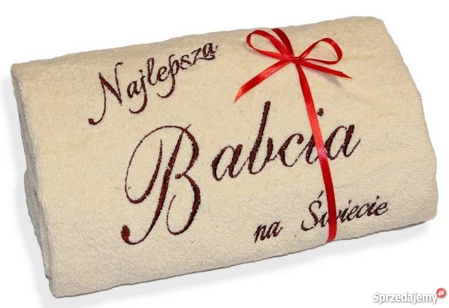 Ręczniki Prezent na DZIEŃ BABCI i DZIADKA 500g 2 Grudziądz sprzedam