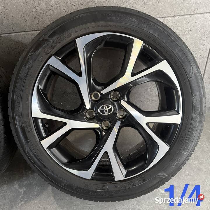 18 Toyota CHR felgi koła komplet OEM oryginał Lubasz