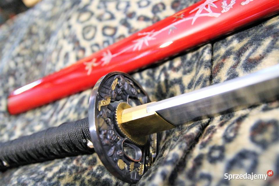 Miecz Samurajski Katana ostra pokrowiec Sokółka