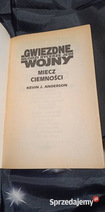 Gwiezdne wojny Miecz ciemności Kevin J Anderson Poznań sprzedam